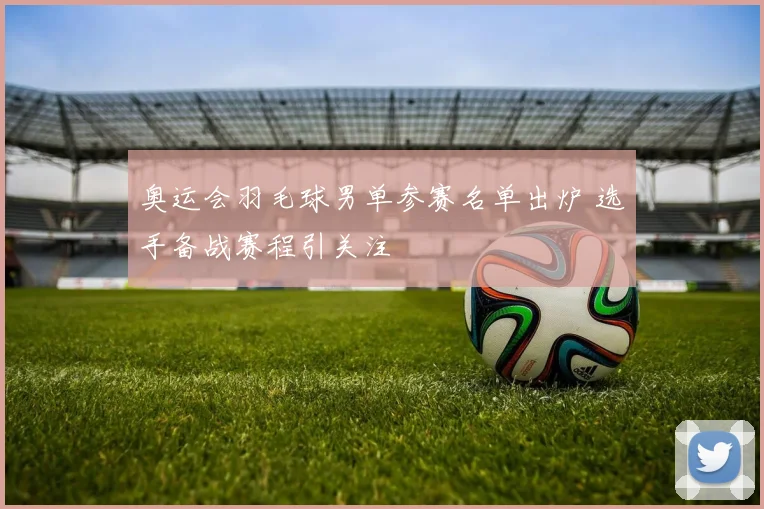 奥运会羽毛球男单参赛名单出炉 选手备战赛程引关注